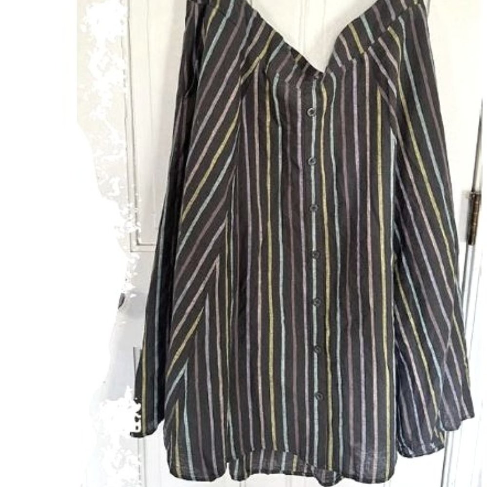 Torrid Striped Skirt